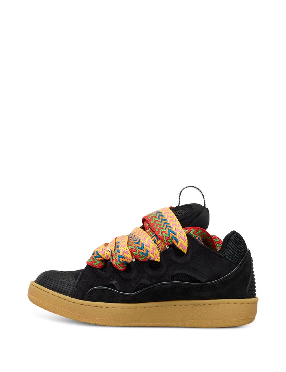 Sneakers basse con lacci curb in nero Lanvin - unisex 