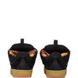 Sneakers basse con lacci curb in nero Lanvin - unisex 