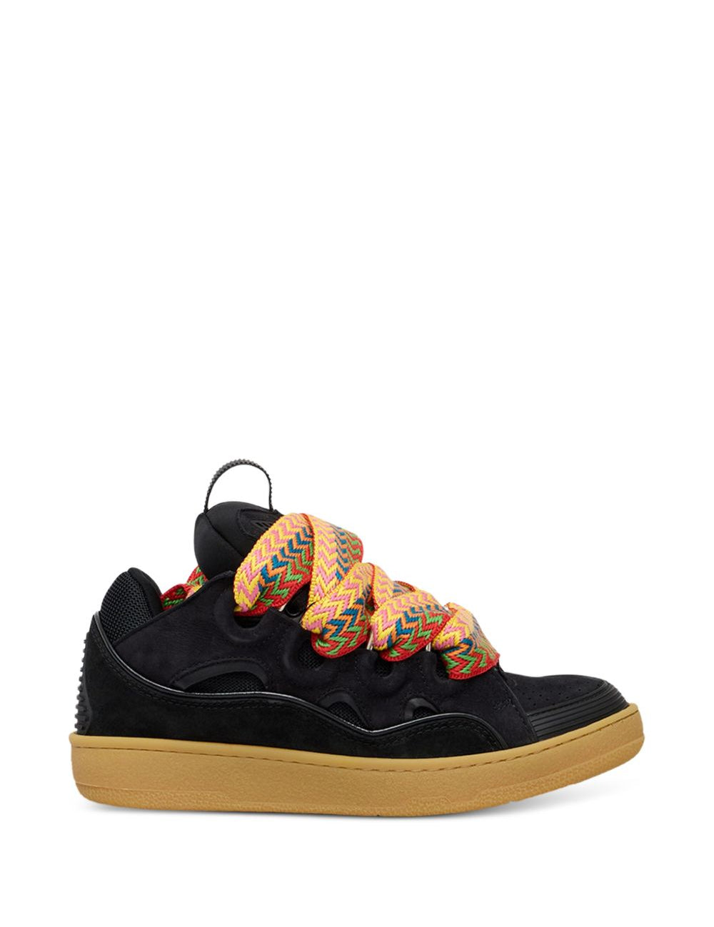Sneakers basse con lacci curb in nero Lanvin - unisex 