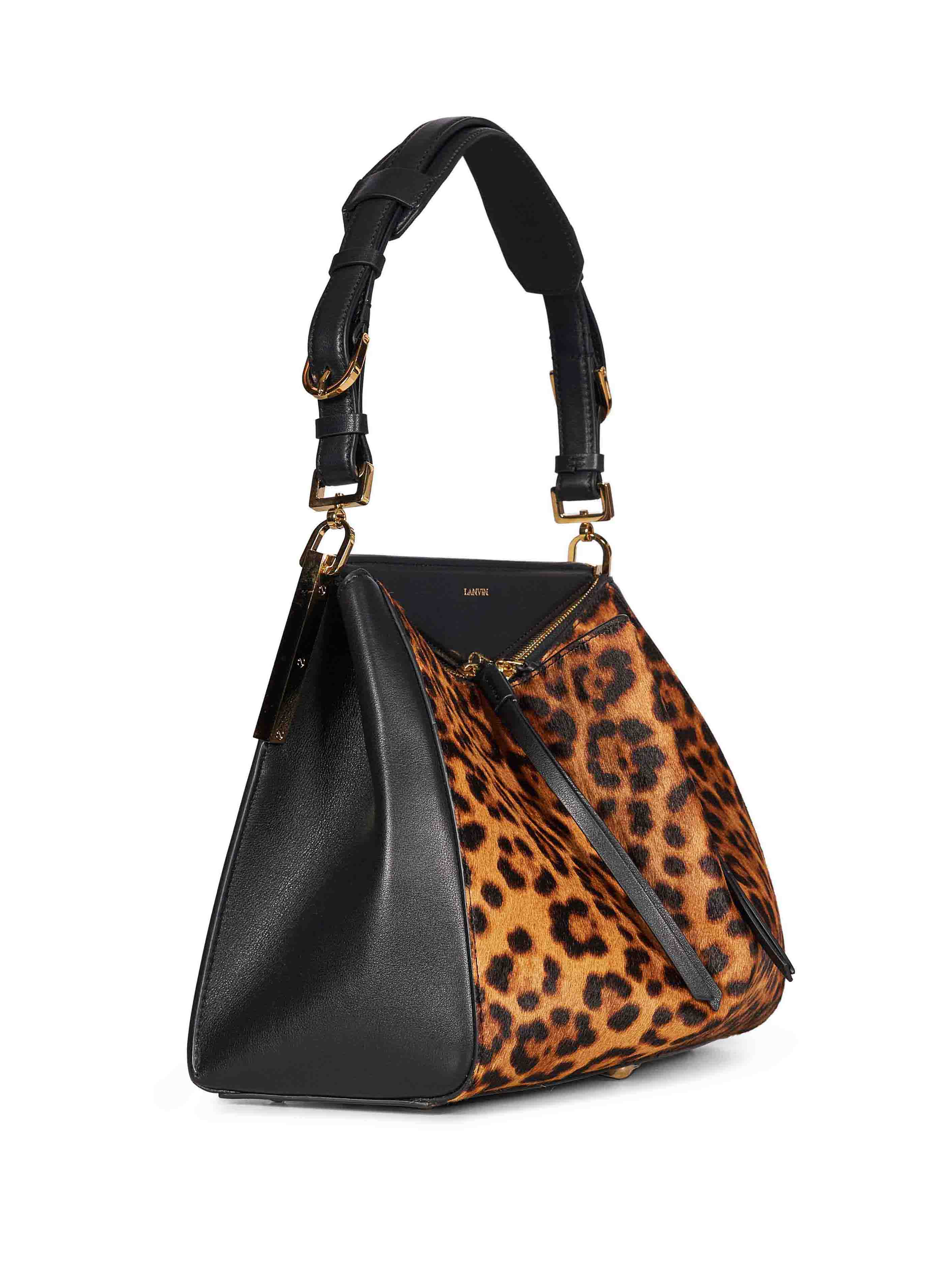 Borsa a spalla stampa animalier 