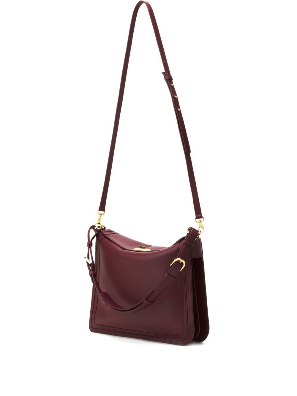 Borsa a spalla Compagnon in bordeaux 