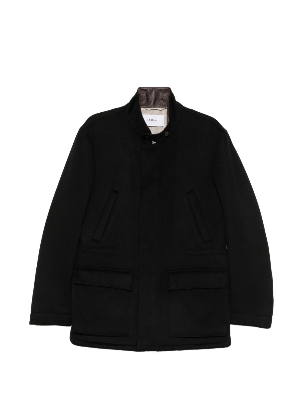 Giacca con tasche in nero 