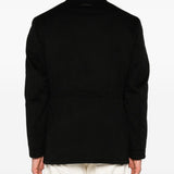 Giacca con tasche in nero 