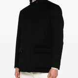 Giacca con tasche in nero 
