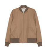 Giacca Teorema con zip in beige 
