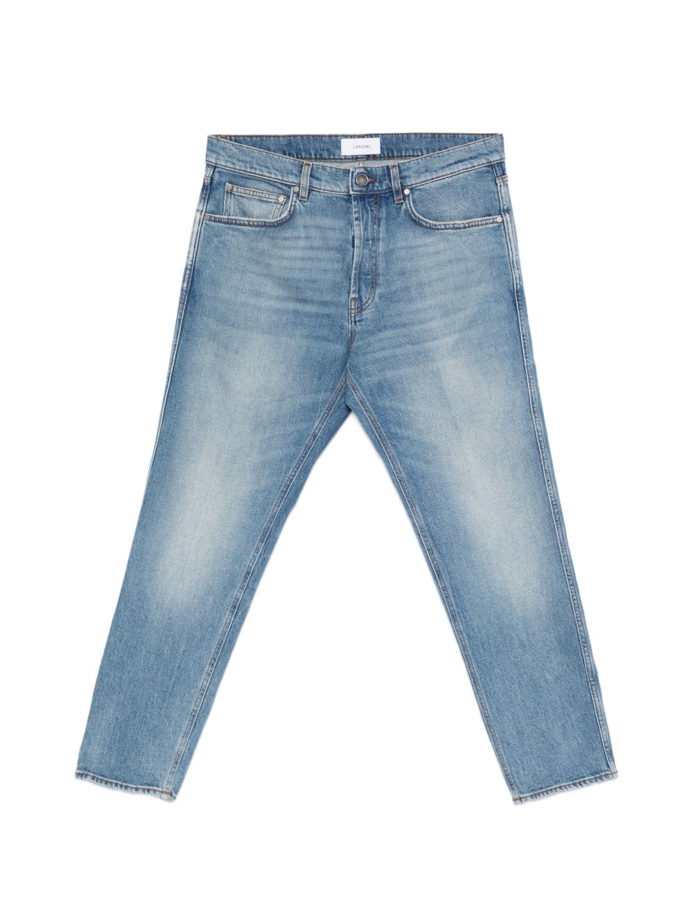 Jeans cinque tasche in blu 