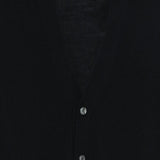 Cardigan con scollo a V in nero 
