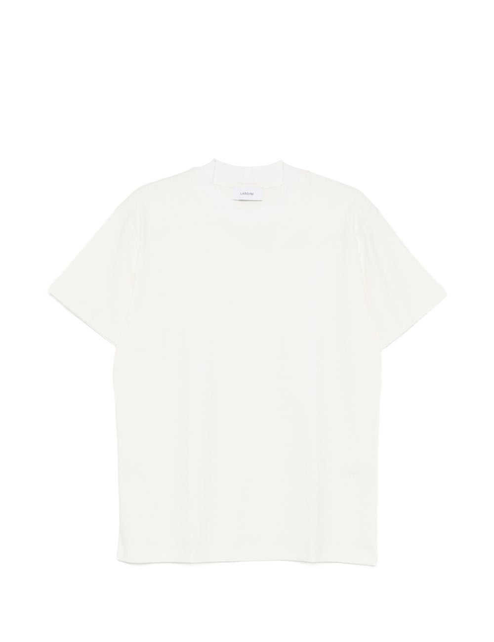 T-shirt a maniche corte in bianco 