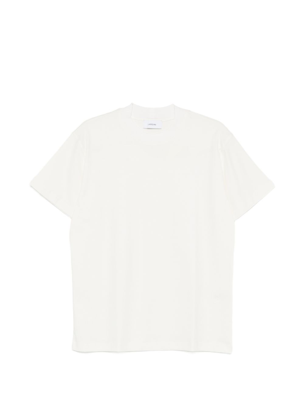 T-shirt a maniche corte in bianco 