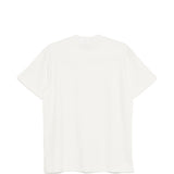 T-shirt a maniche corte in bianco 
