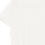 T-shirt a maniche corte in bianco 