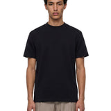 T-shirt a maniche corte in nero 