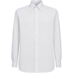 Camicia a righe in bianco 