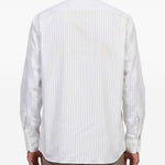 Camicia a righe in bianco 