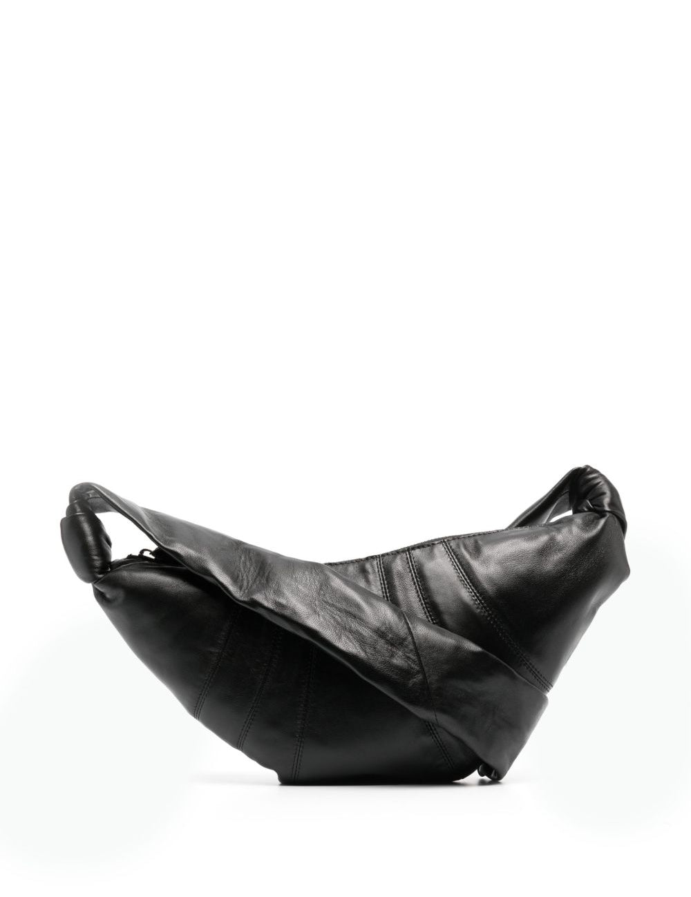 Borsa a spalla Croissant in nero 