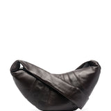 Borsa a spalla Croissant in marrone 