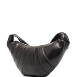 Borsa a spalla Croissant in marrone 