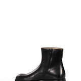 Stivaletti in pelle in nero 