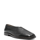 Mocassini in pelle in nero 