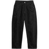 Pantaloni Twisted Workwear affusolati in nero 