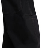 Pantaloni Twisted Workwear affusolati in nero 