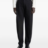 Pantaloni Twisted Workwear affusolati in nero 