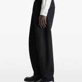 Pantaloni Twisted Workwear affusolati in nero 