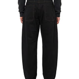 Pantaloni Twisted Workwear affusolati in nero 