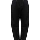 Pantaloni Twisted Workwear affusolati in nero 