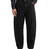 Pantaloni Twisted Workwear affusolati in nero 