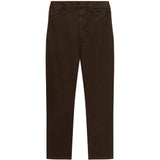 Pantaloni a gamba dritta in marrone 