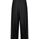 Pantaloni a pieghe in nero 