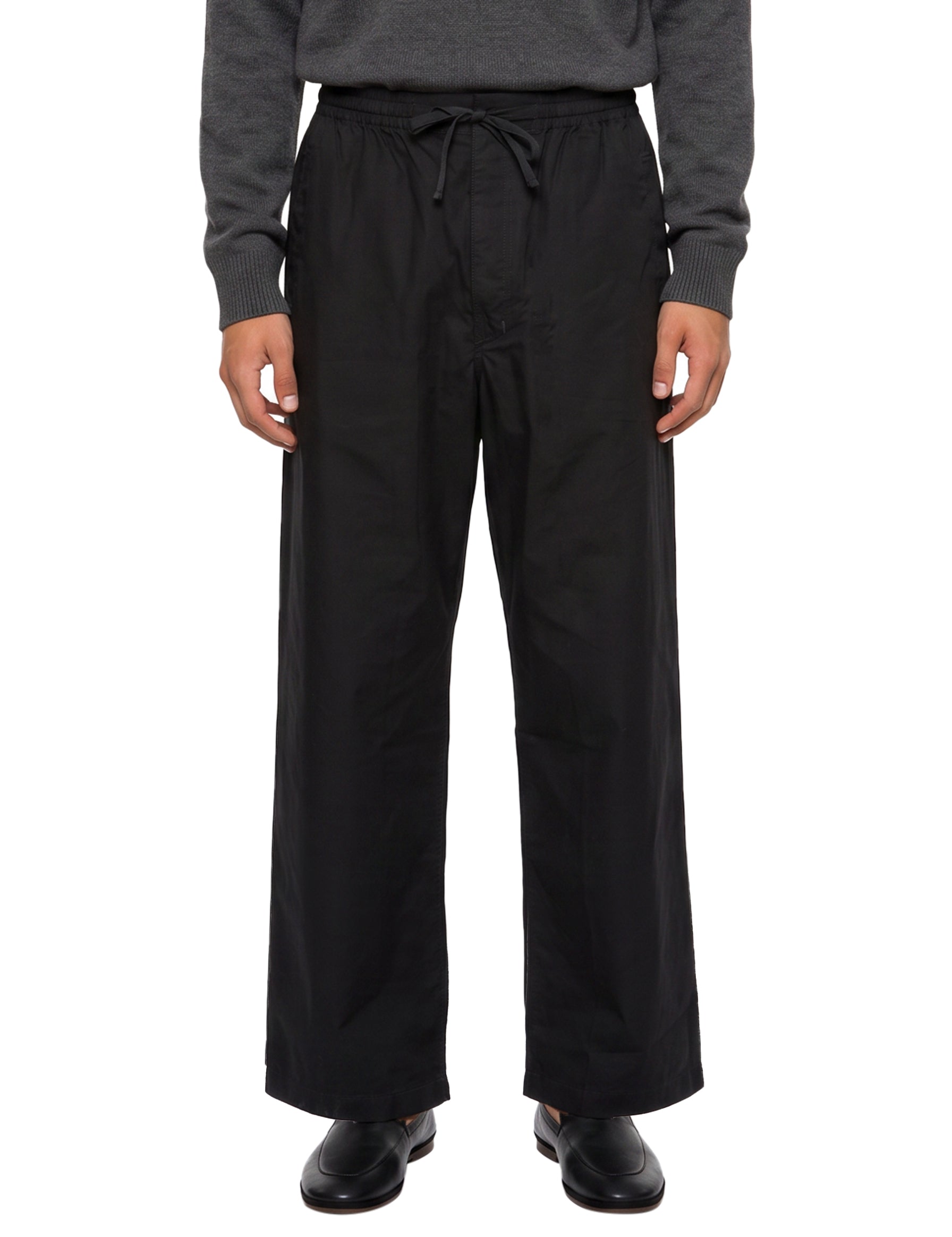 Pantaloni a gamba ampia in nero 