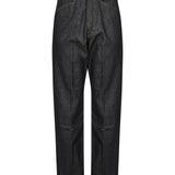 Jeans dritti in blu scuro 