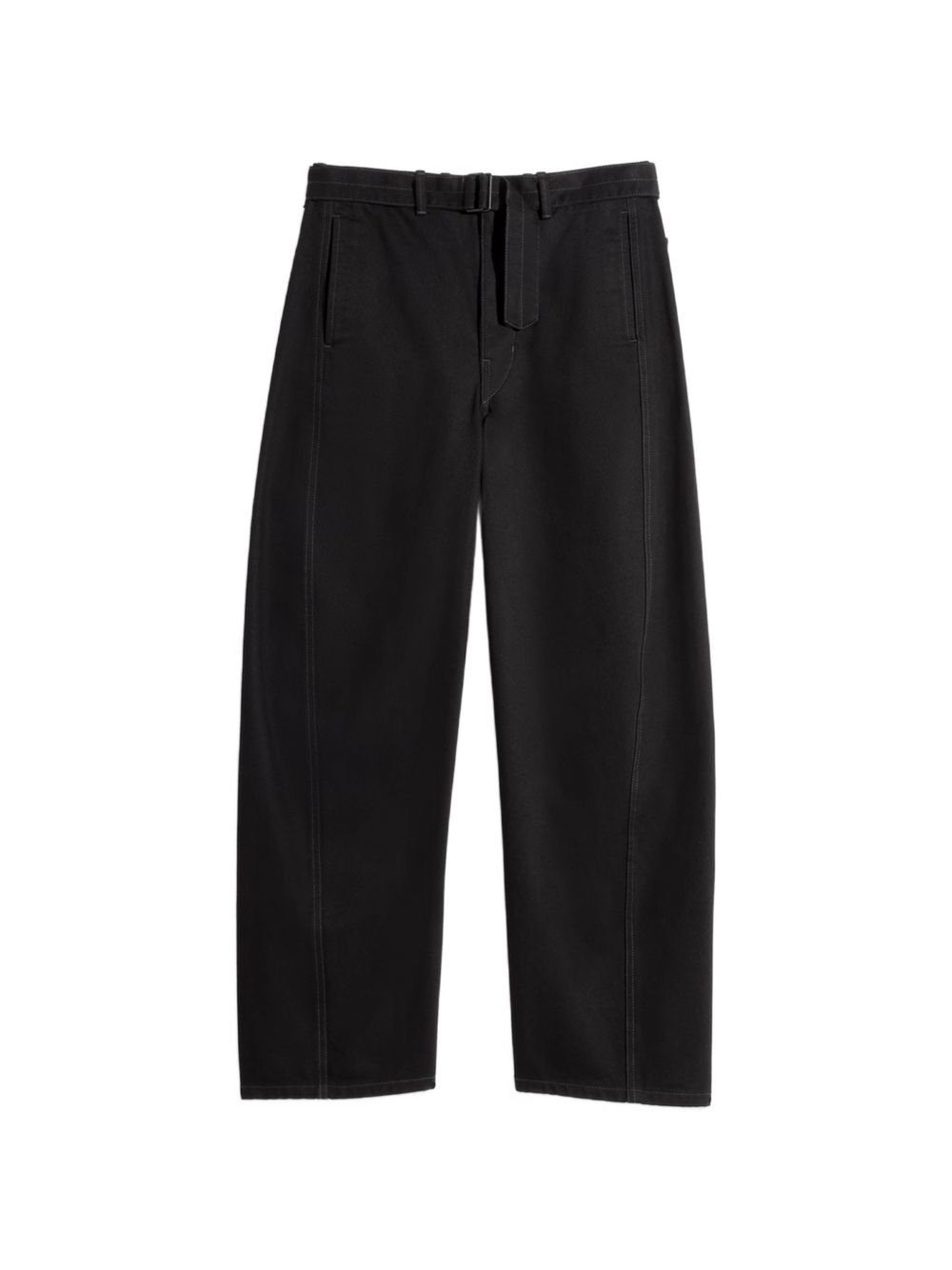 Jeans Twisted con cintura in nero 
