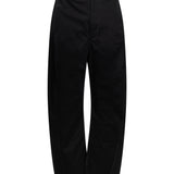 Jeans Twisted con cintura in nero 