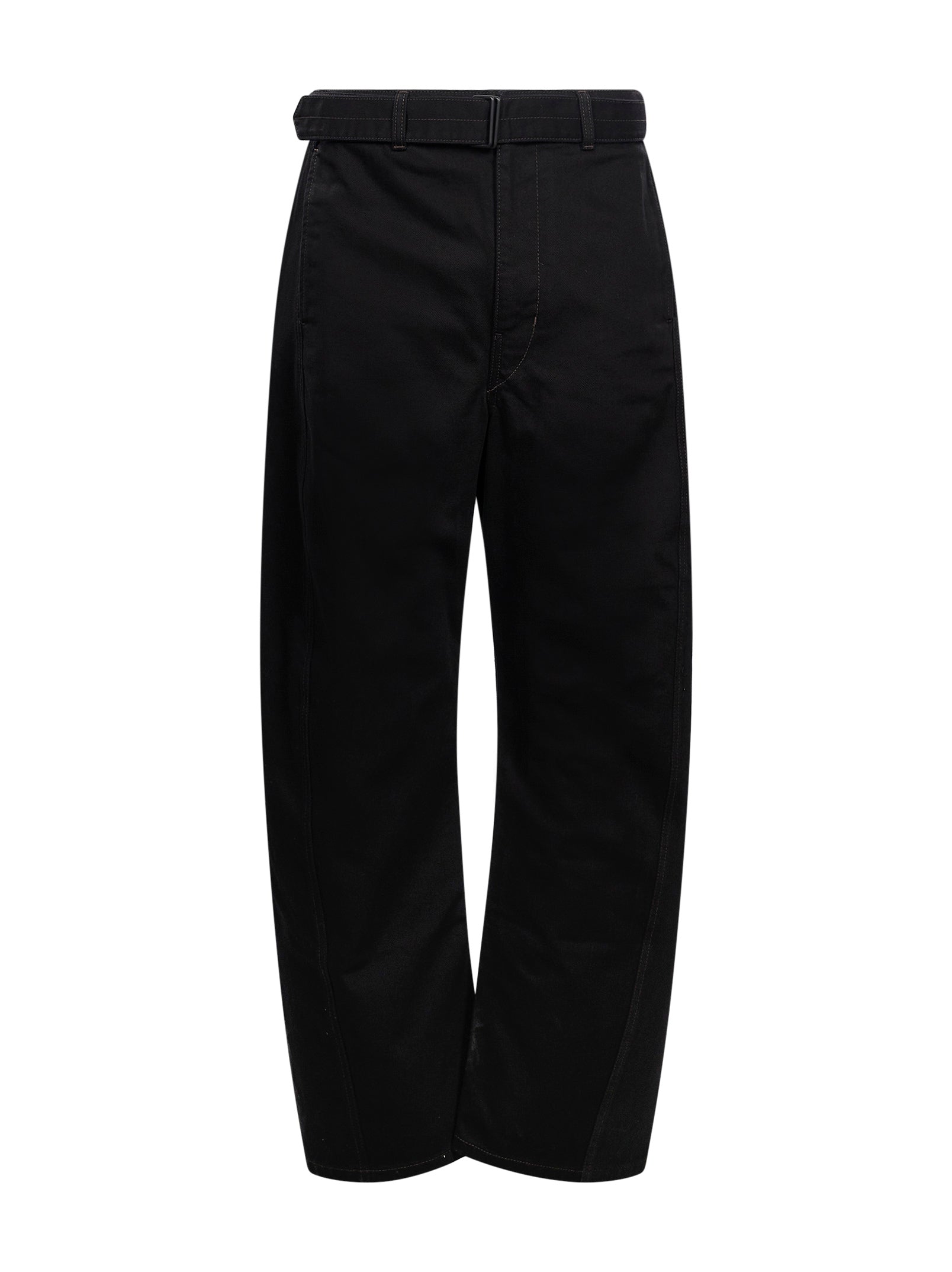 Jeans Twisted con cintura in nero 
