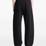 Jeans Twisted con cintura in nero 