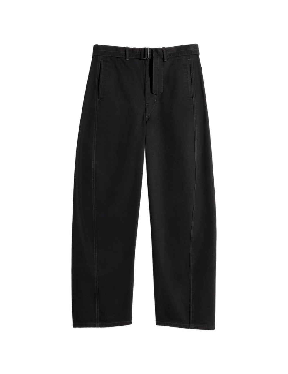 Jeans Twisted con cintura in nero 