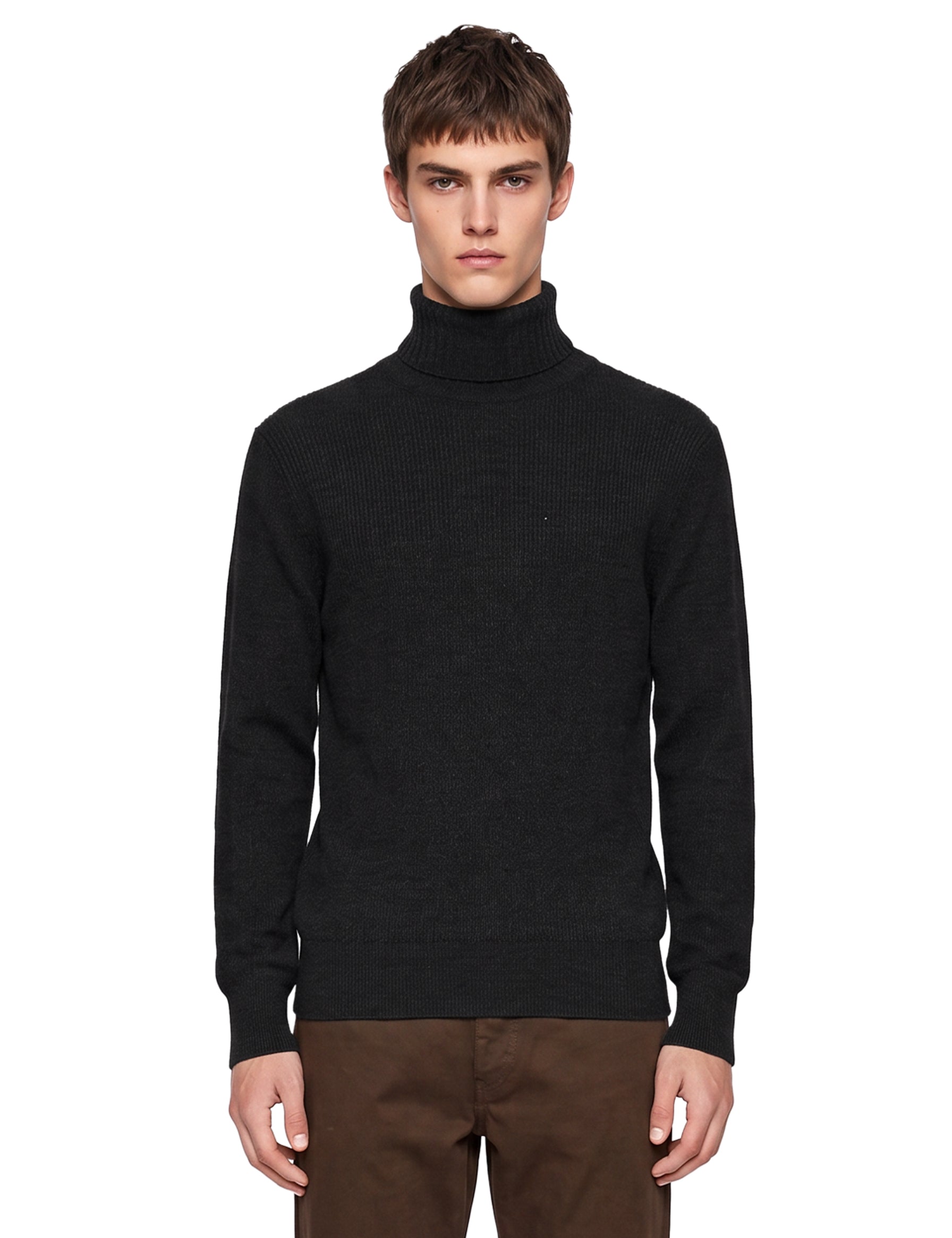 Maglione dolcevita in nero 
