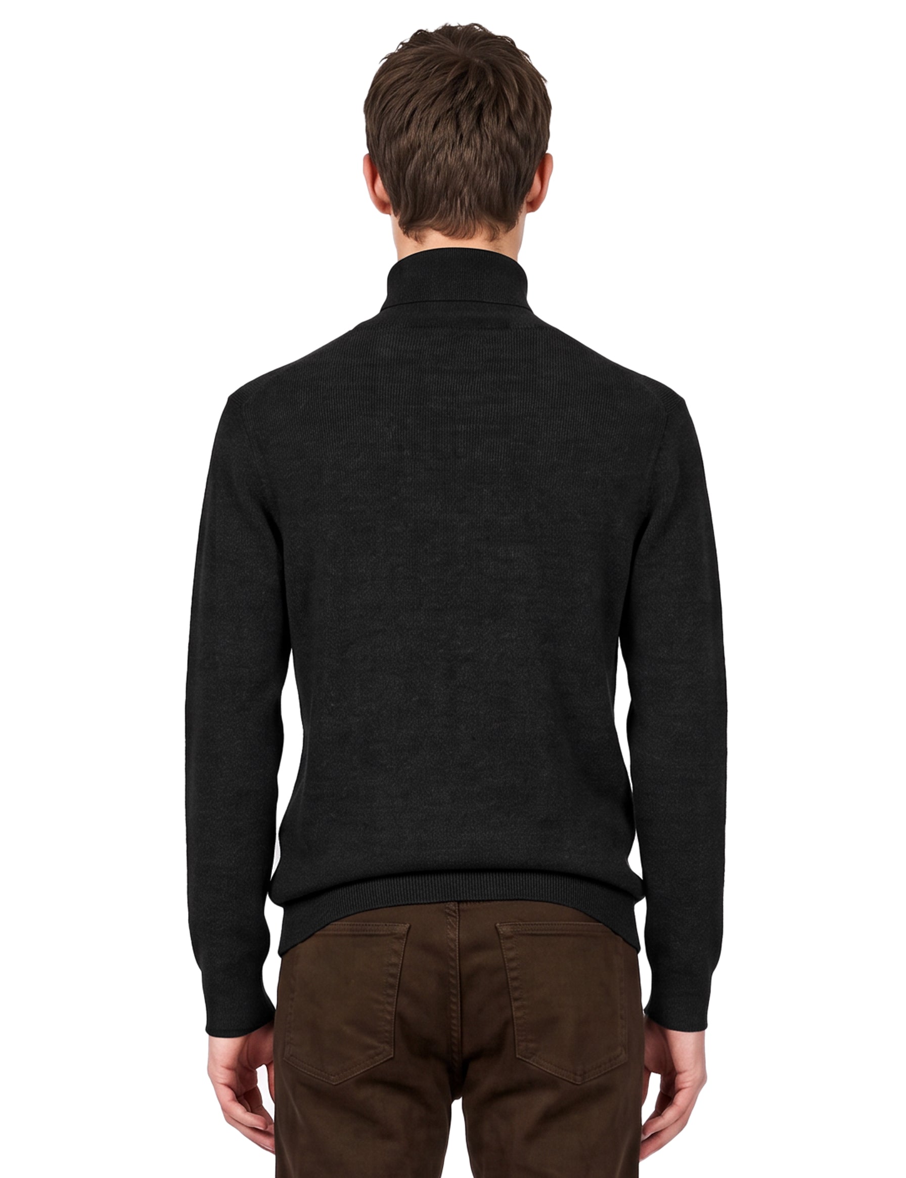 Maglione dolcevita in nero 