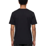 T-shirt a maniche corte in nero 