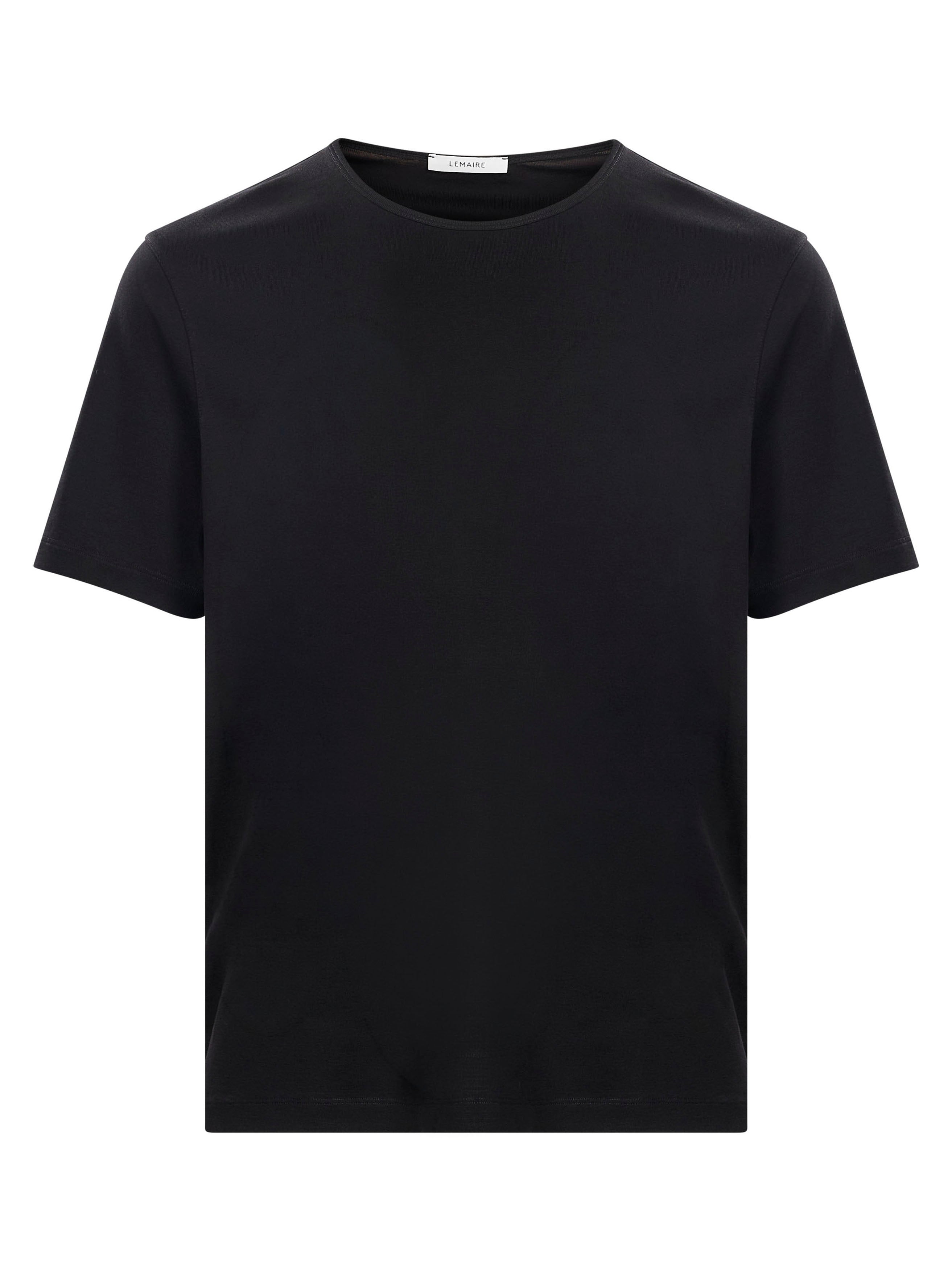 T-shirt a maniche corte in nero 