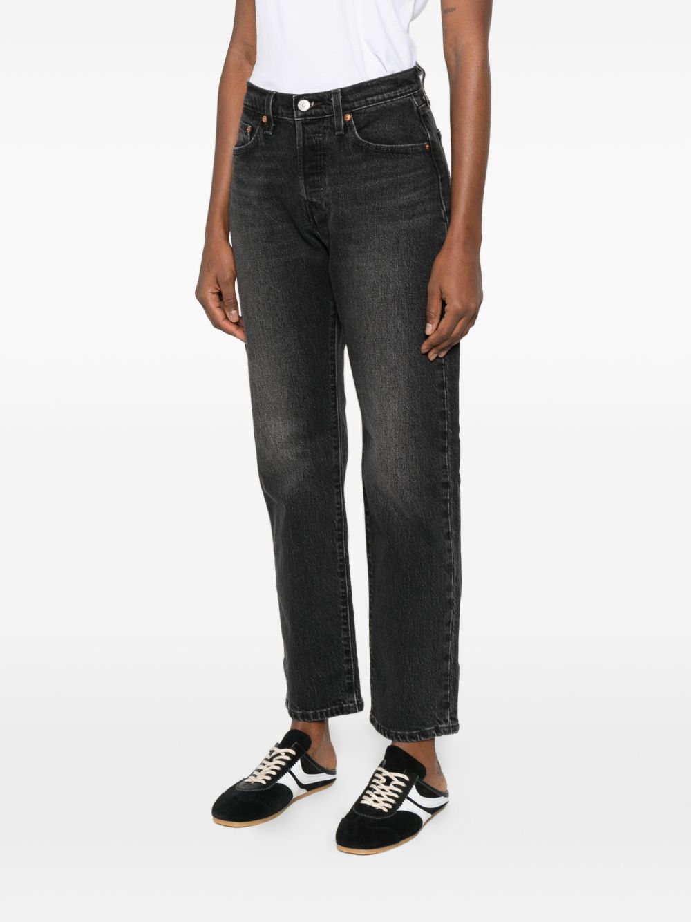 Jeans 501 Curve in nero 