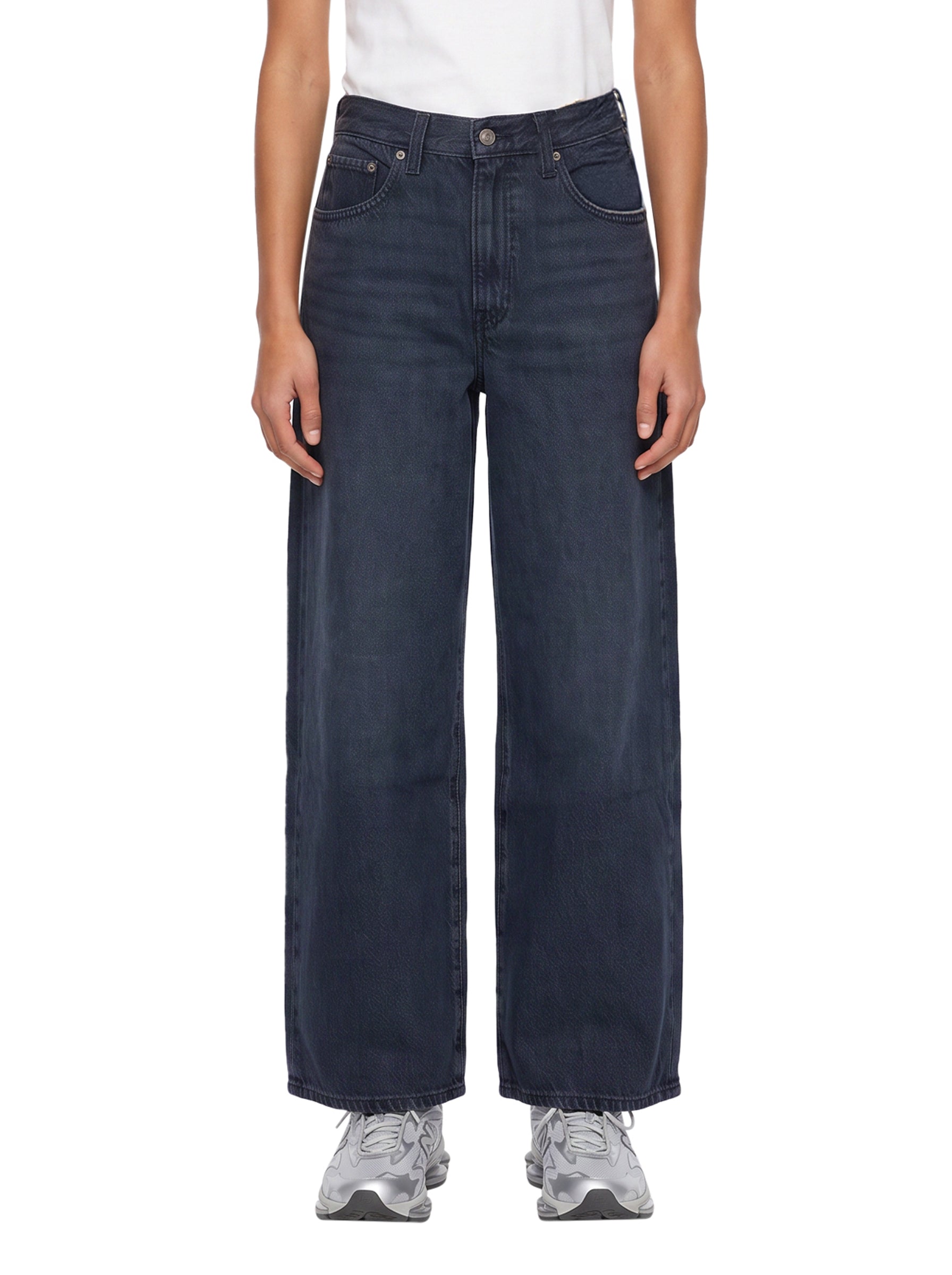 Jeans a gamba ampia Cinch in blu 