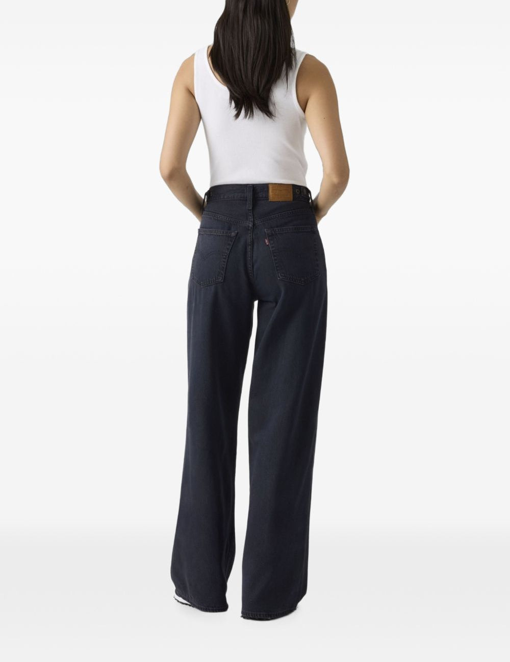 Jeans a gamba ampia Cinch in blu 