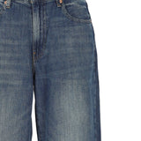 Jeans a gamba dritta 568 in blu 