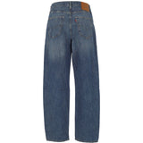 Jeans a gamba dritta 568 in blu 