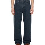 Jeans a gamba dritta 568 in blu 