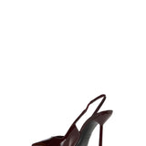 Slingback Vivienne in bordeaux 